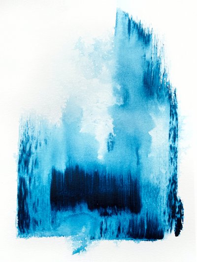 Abstraction bleu profond - Alyson Storms