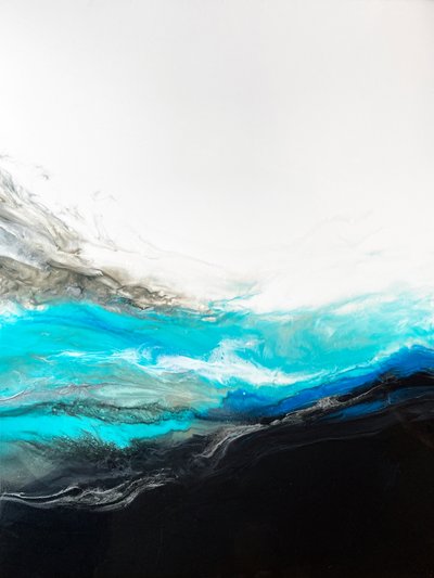 Vagues abstraites des profondeurs océaniques - Alyson Storms