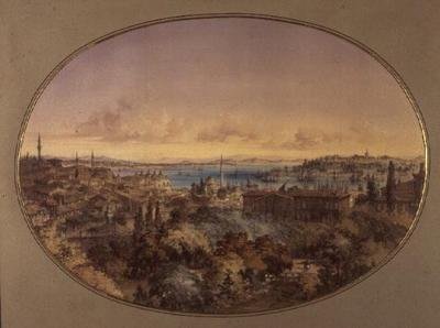Vue de Constantinople depuis Galata vers la Corne d