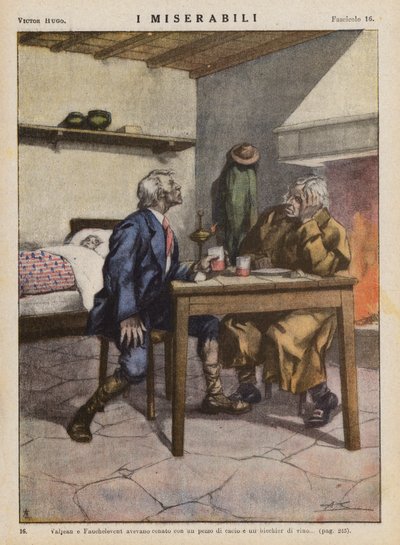 Illustration pour Les Misérables de Victor Hugo - Ambrogio Lombardi