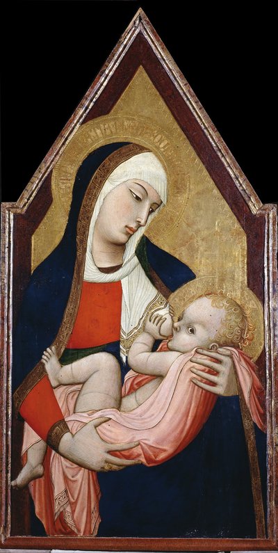 Madone du lait, entre 1325 et 1348 - Ambrogio Lorenzetti