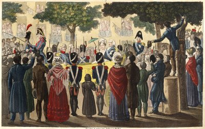 Louis XVIII (1755-1824) proclamé roi par l