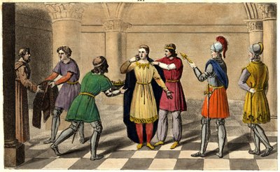 Thierry III est emmené de l