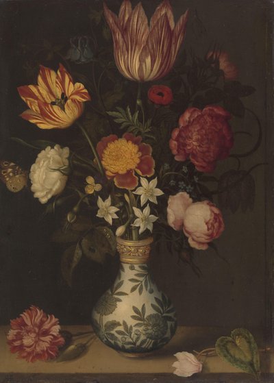 Nature morte avec des fleurs dans un vase Wan-li - Ambrosius Bosschaert