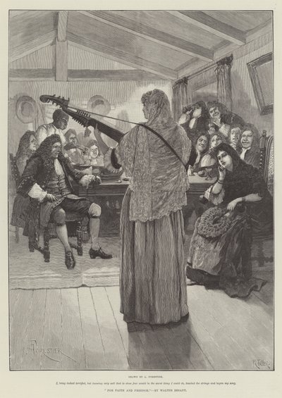 Pour la foi et la liberté, par Walter Besant - Amedee Forestier
