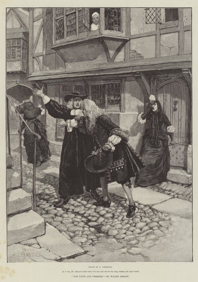 Pour la foi et la liberté, par Walter Besant - Amedee Forestier