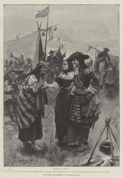 Pour la foi et la liberté, par Walter Besant - Amedee Forestier