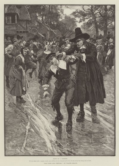 Pour la foi et la liberté, par Walter Besant - Amedee Forestier