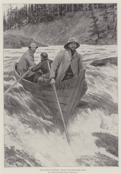 De Euston au Klondike, descente des rapides de White-Horse - Amedee Forestier