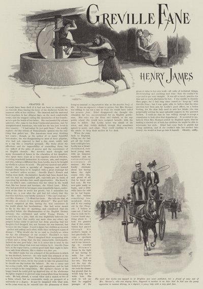 Greville Fane, par Henry James - Amedee Forestier