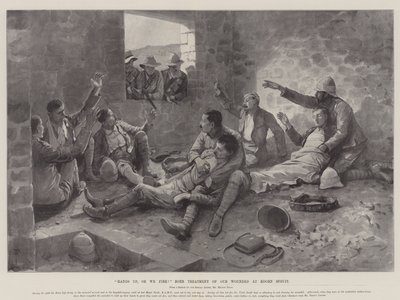 Haut les mains, ou Nous tirons ! Traitement Boer de Nos Blessés à Koorn Spruit - Amedee Forestier