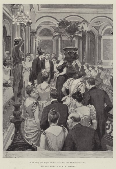 Sa bonne fée, par Mary Elizabeth Braddon - Amedee Forestier