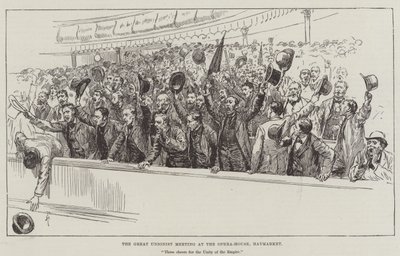 La grande réunion unioniste à l