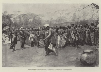 La question de la frontière Lagos-Dahomey, une danse indigène dans le district disputé de l