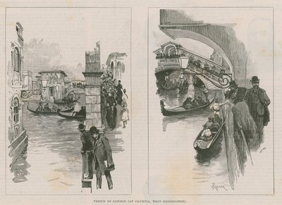 Venise à Londres à Olympia, West Kensington - Amedee Forestier