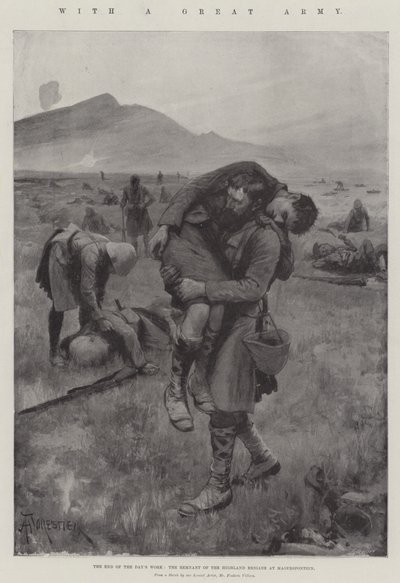 Avec une grande armée - Amedee Forestier
