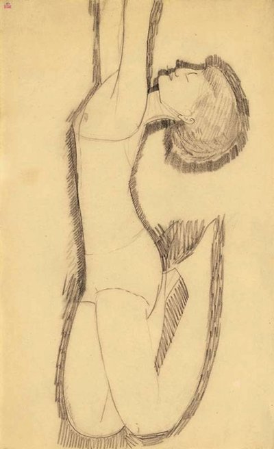Anna Akhmatova en acrobate, 1911 - Amedeo Modigliani