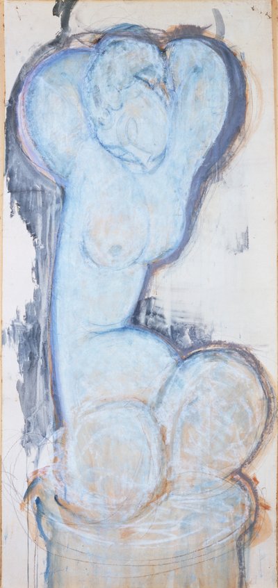 Caryatide, c.1914 - Amedeo Modigliani