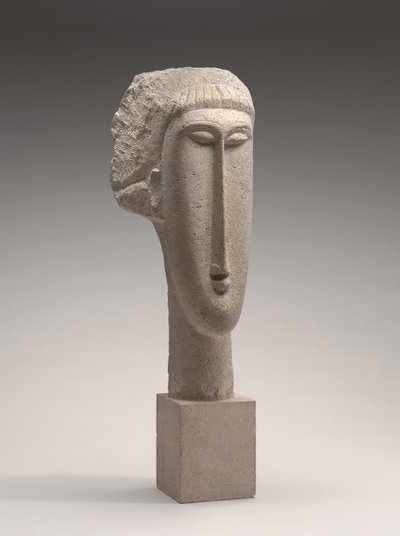 Tête de femme, vers 1910-1911 - Amedeo Modigliani