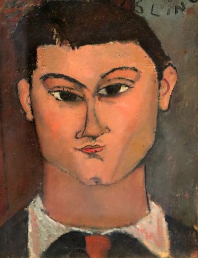 Italien : Portrait du peintre Moisè Kisling - Amedeo Modigliani