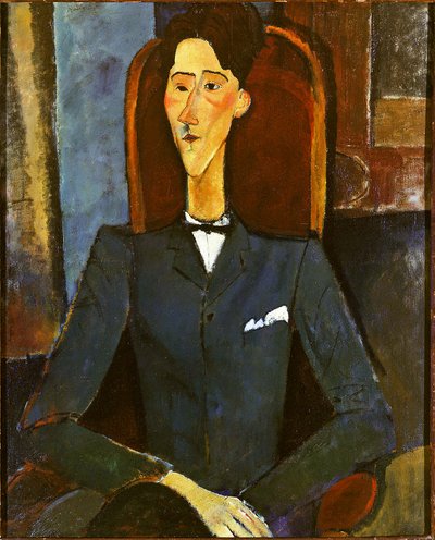 Jean Cocteau, peinture par Amedeo Modigliani en 1916 - Amedeo Modigliani