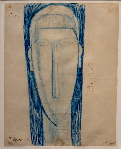 Tête - Amedeo Modigliani