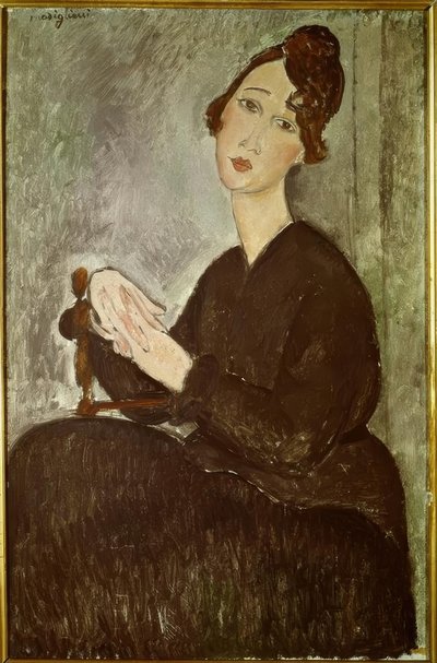 Portrait de Dédie (Odette Hayden) - Amedeo Modigliani