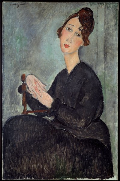 Portrait de Dedie (Odette Hayden) - Amedeo Modigliani