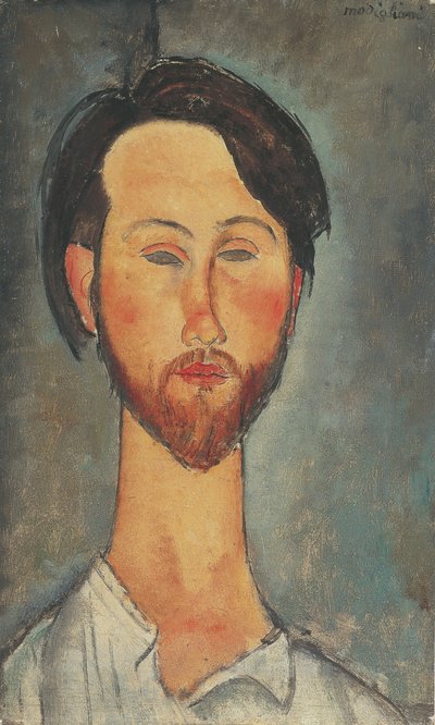 Portrait de Léopold Zborowski 1889-1932, 1918 - Amedeo Modigliani