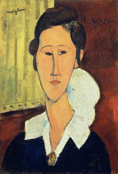 Portrait de Madame Hanka Zborowska, 1917 - Amedeo Modigliani