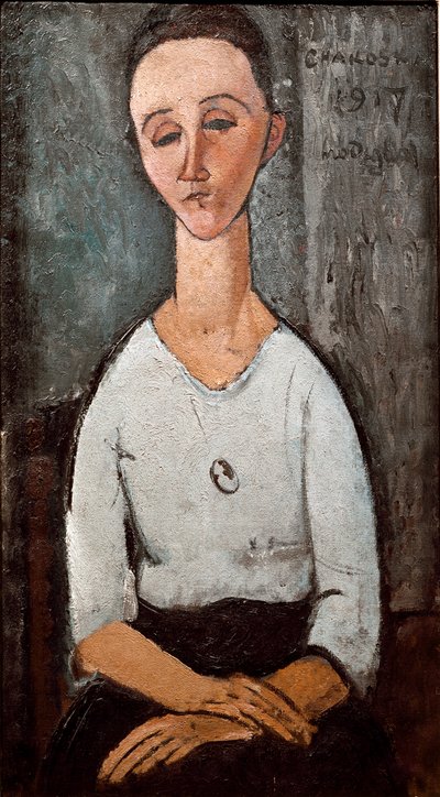Portrait de Mme Chakoska - Amedeo Modigliani