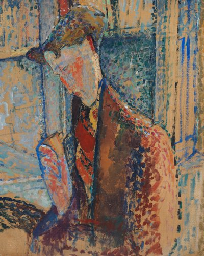 Rêverie (Étude pour le portrait de Frank Burty Haviland), 1914 - Amedeo Modigliani