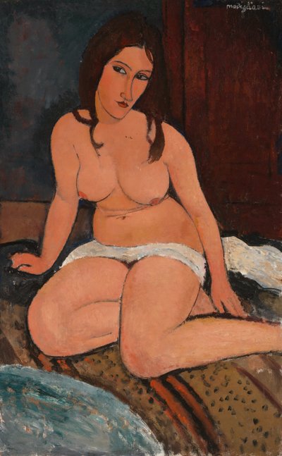Nu assis - Amedeo Modigliani