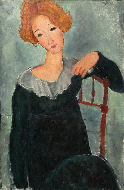 Femme aux cheveux rouges - Amedeo Modigliani
