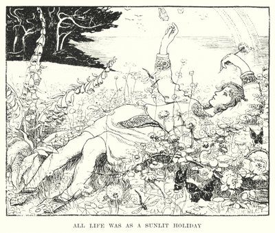 Toute la vie était comme une fête ensoleillée - Amelia M. (attr.to) Bowerley or Bauerle