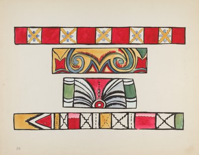 Planche 49 : Design divers : Du portfolio "Designs coloniaux espagnols du Nouveau-Mexique" - American 20th Century