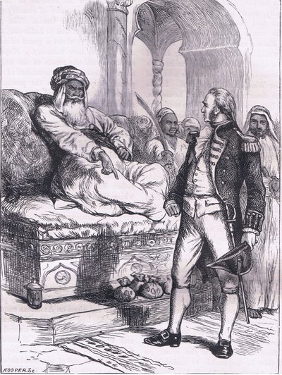 Le capitaine Bainbridge et le Dey d