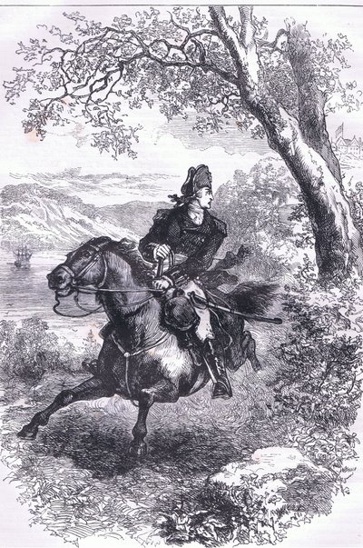 Évasion de Benedict Arnold, illustration de l