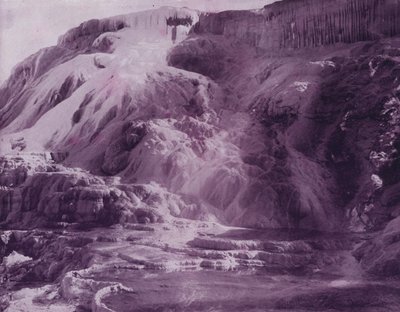 Sources Beryl et terrasse Cléopâtre, parc national de Yellowstone - American Photographer (after)