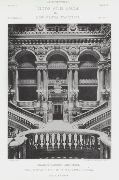 Grand escalier du Nouvel Opéra, Paris, France - American Photographer (after)