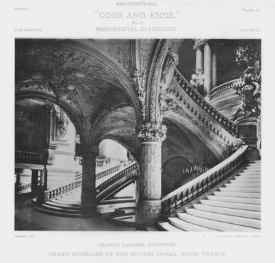 Grand escalier du Nouvel Opéra, Paris, France - American Photographer (after)