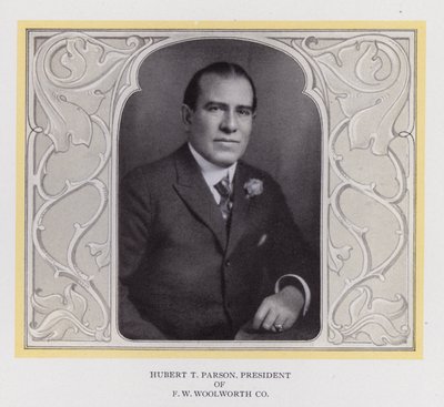 Hubert T Parson, président de F W Woolworth Co - American Photographer (after)