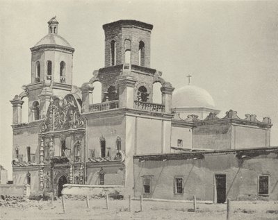 Mission San Xavier Del Bac, Arizona (photo n/b) - American Photographer (after)