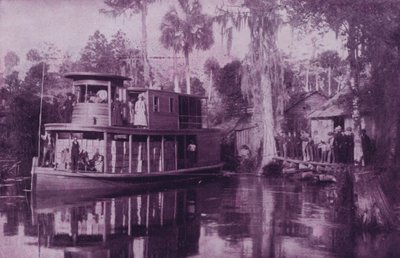 Sur la rivière Ocklawaha, Floride - American Photographer (after)