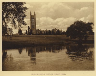 Université de Princeton : Cleveland Memorial Tower et Graduate School - American Photographer (after)