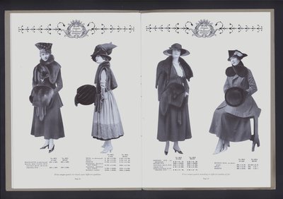 Double page du Théâtre de la Mode de la Fourrure - American Photographer (after)