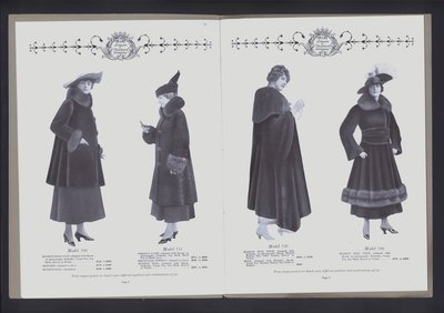 Double page du Théâtre de la Mode de la Fourrure - American Photographer (after)