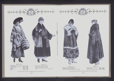Double page du Théâtre de la Mode de la Fourrure - American Photographer (after)