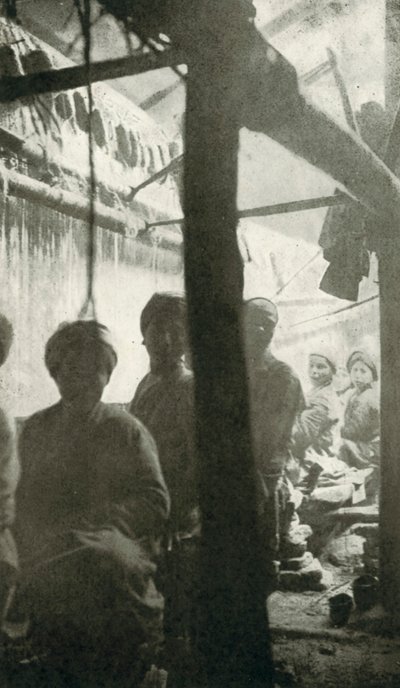 Métier à tisser persan (photo n/b) - American Photographer