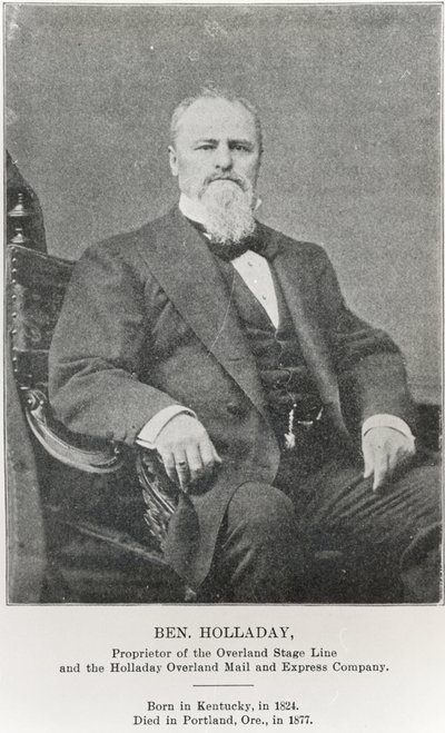 Ben Holladay (1824-77) - American Photographer
